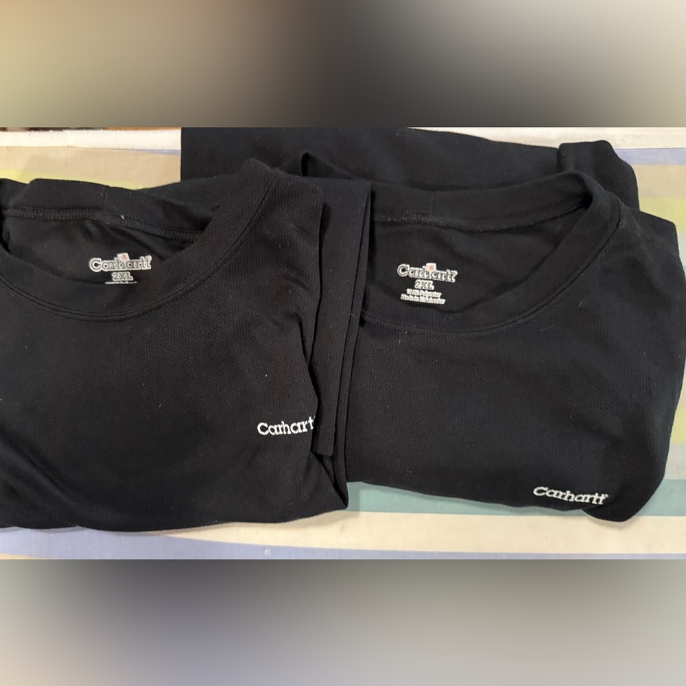Men’s Carhartt thermal base layer Black shirts